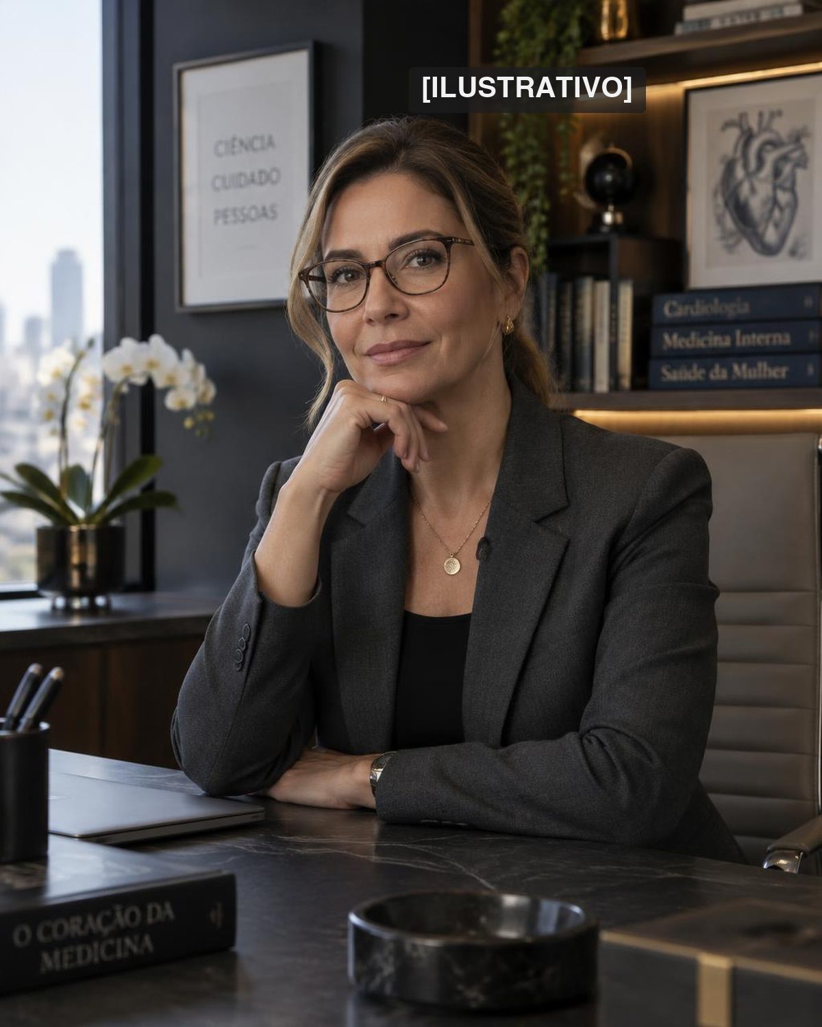 Retrato de Dra. Patrícia Mendes